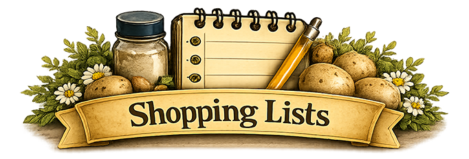 Shopping Lists